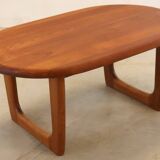 Holstebro vintage deense teak salontafel 'Oksby'