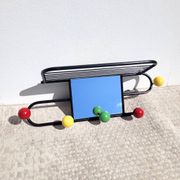 Vintage 60s wall-mounted coat rack