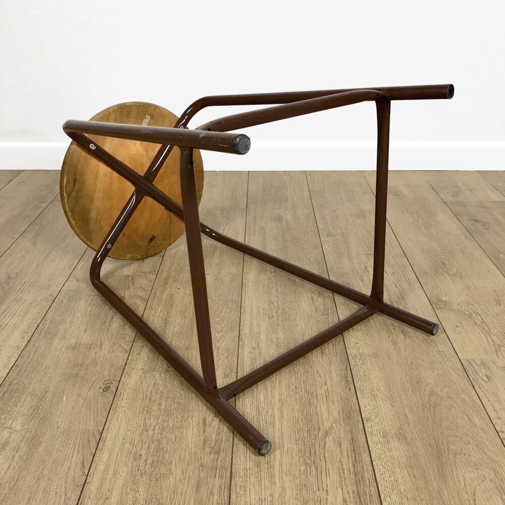 Vintage chemistry top stool