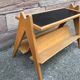 Étagère scandinave pied compas 1960