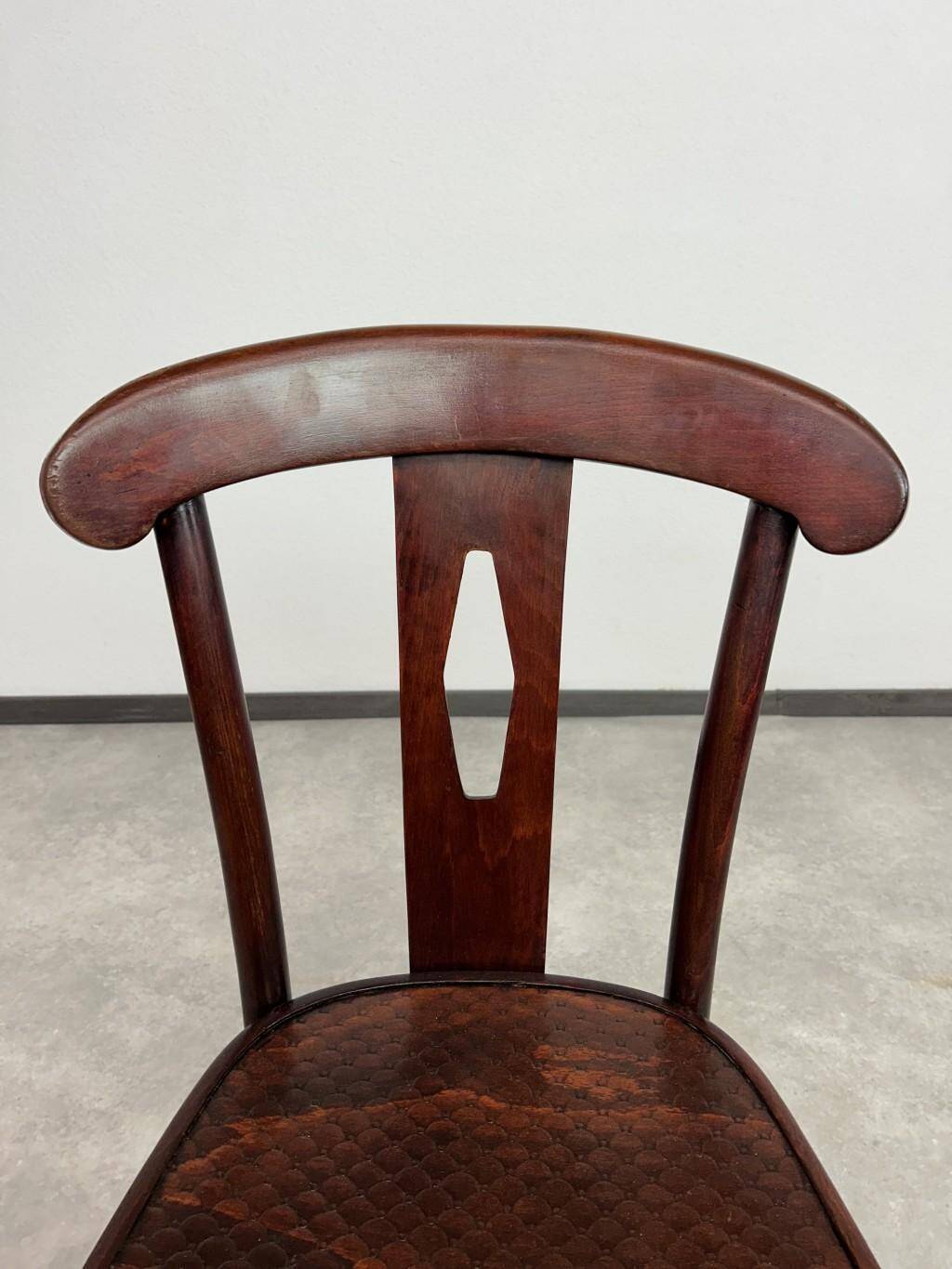 Ensemble de 4 chaises de salle à manger Thonet no.164