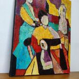 Oil on canvas signed Nicole Britscher-Breuer
