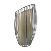 Vintage modernist metal lamp