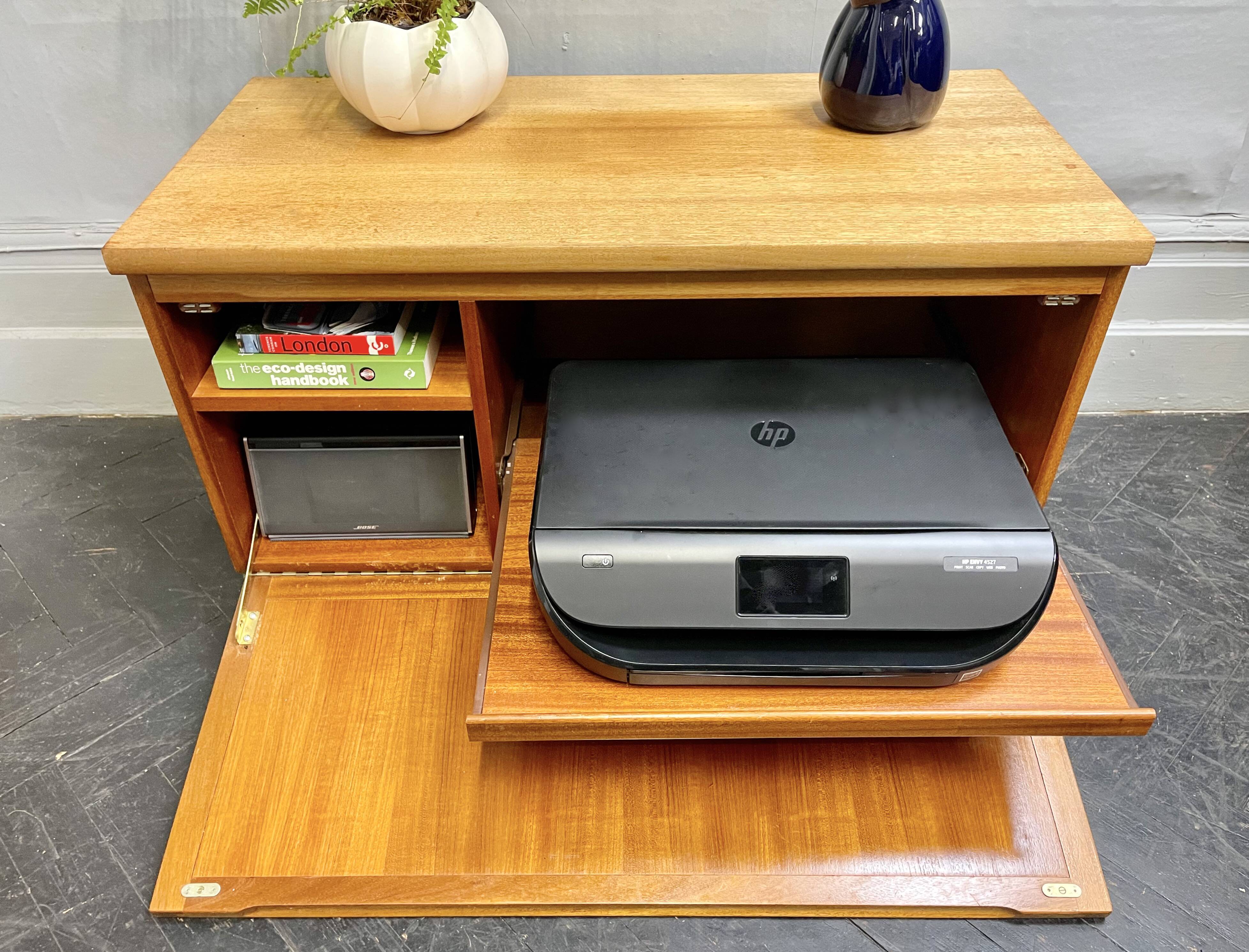 Vintage TV Stand Media Cabinet Sideboard by Nathan Parker Knoll