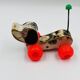 Set of 4 Fisher-Price wooden toys from the 1960s