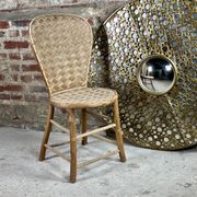 Miroir soleil en métal  doré Diam 100 cm