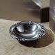 Silver metal basket, 1950s