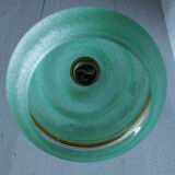 Glass Granita wall light, 1940