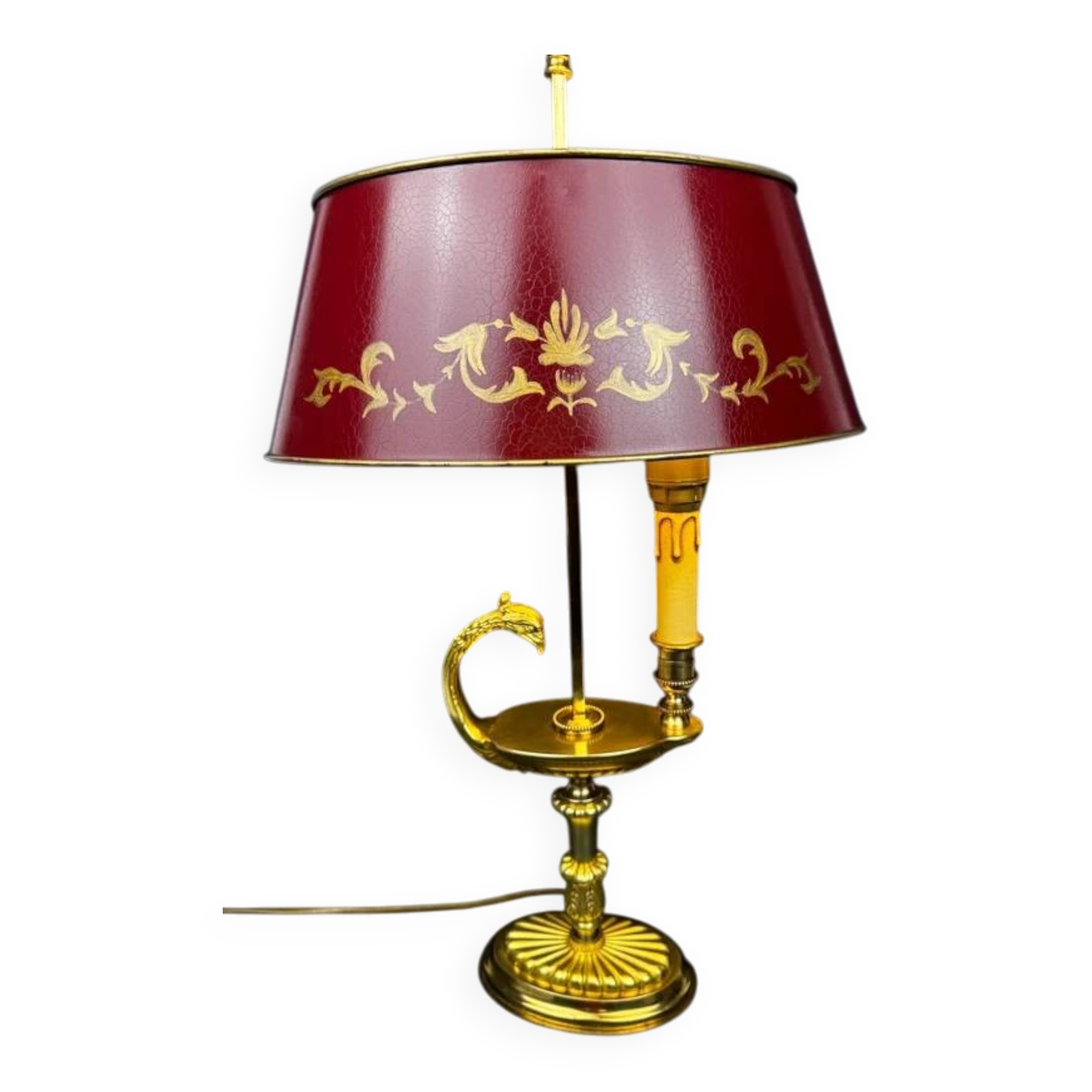 Lucien Gau – Directoire hot water bottle lamp, model 16031