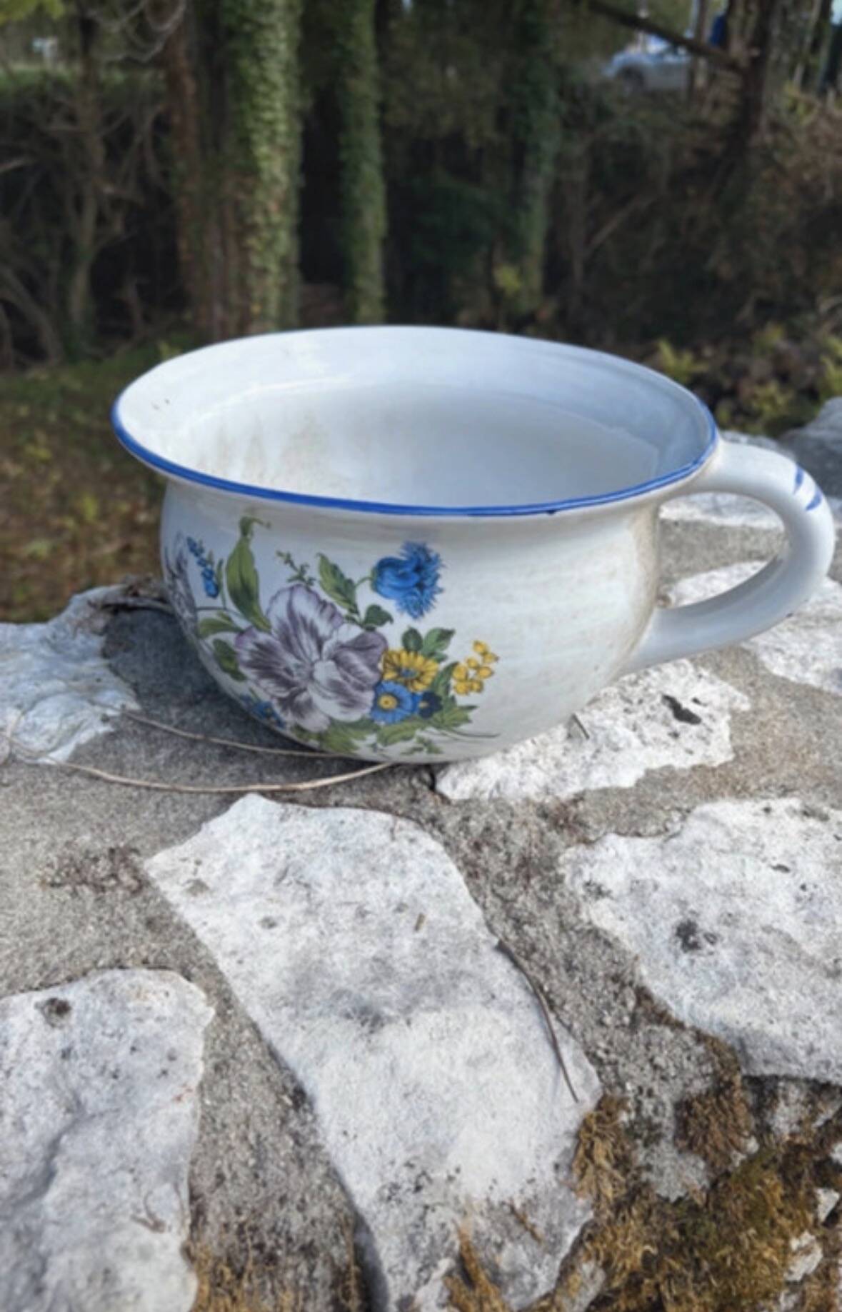 Antique ceramic vase