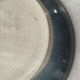 Large stoneware plate from Alsace Vincent Pirard Soufflenheim