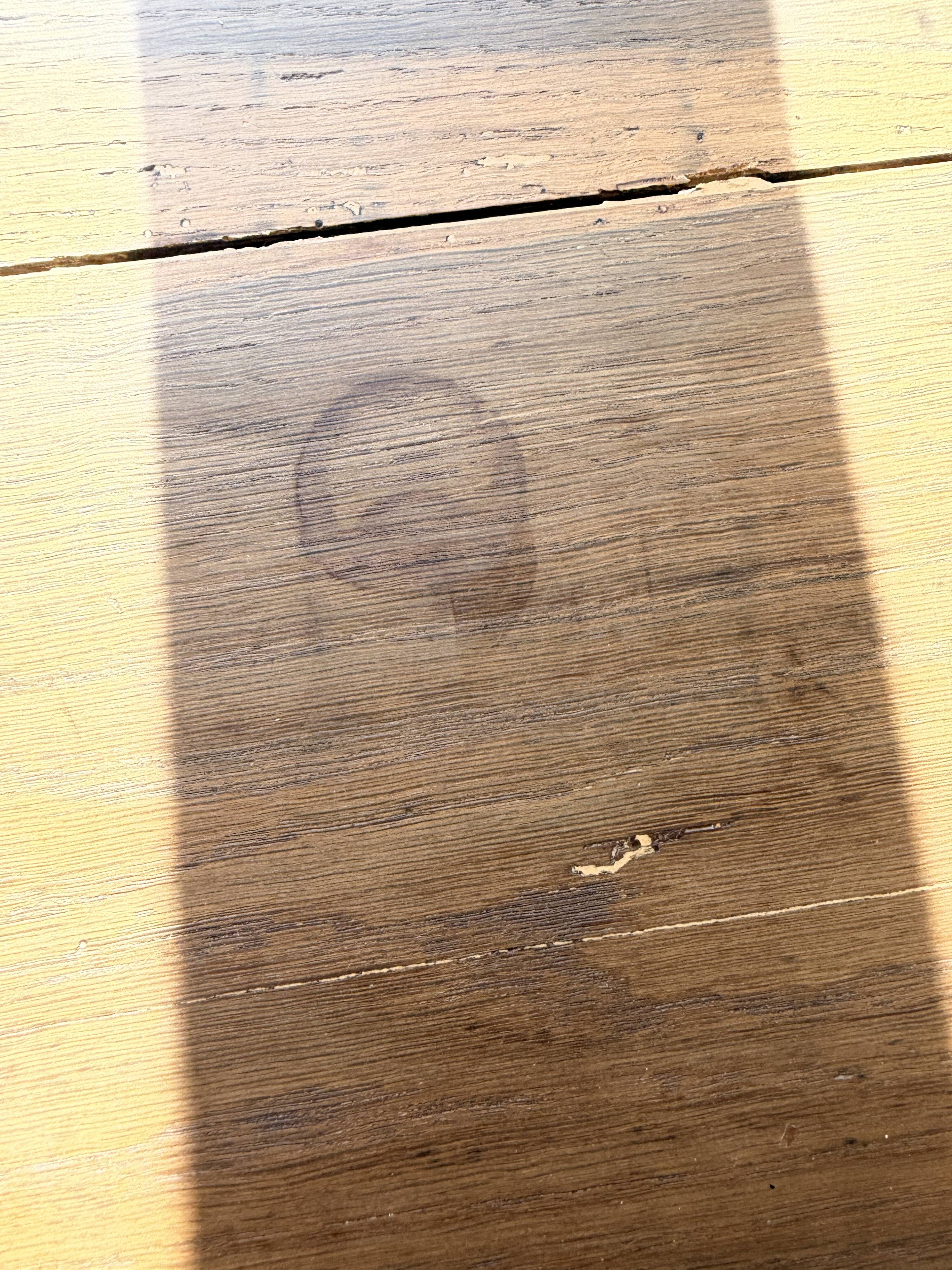 Restored farmhouse table