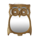 Brass owl mirror