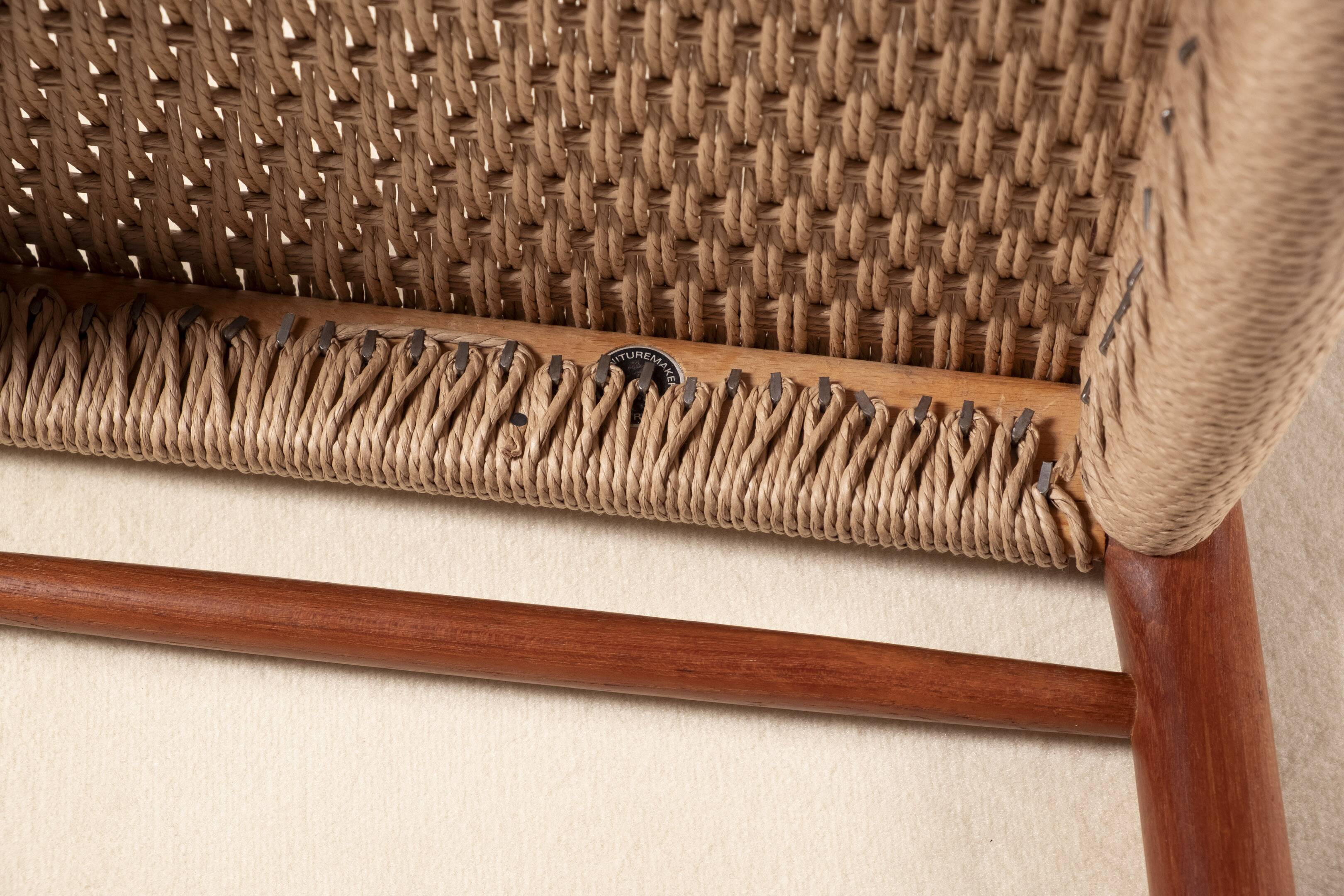 4x Niels O. Møller Dining Chair Model 75 in Teak, 1960s Denmark