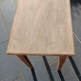 Desk or table in raw wood