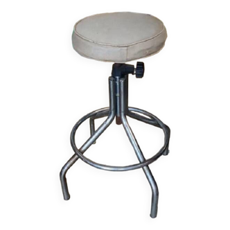 vintage industrial stool