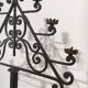 Seven-Arm Wrought Iron Floor Lamp, Art Deco, French Work,