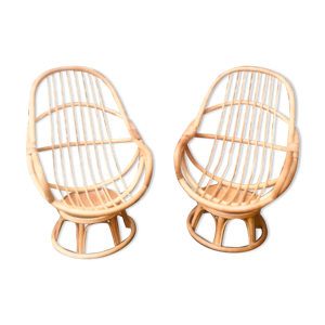 Lot de deux fauteuils
