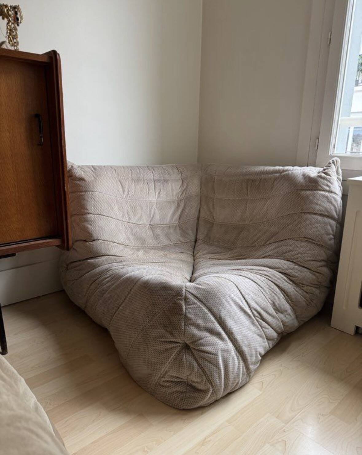 Togo fauteuil / chauffeuse d’angle