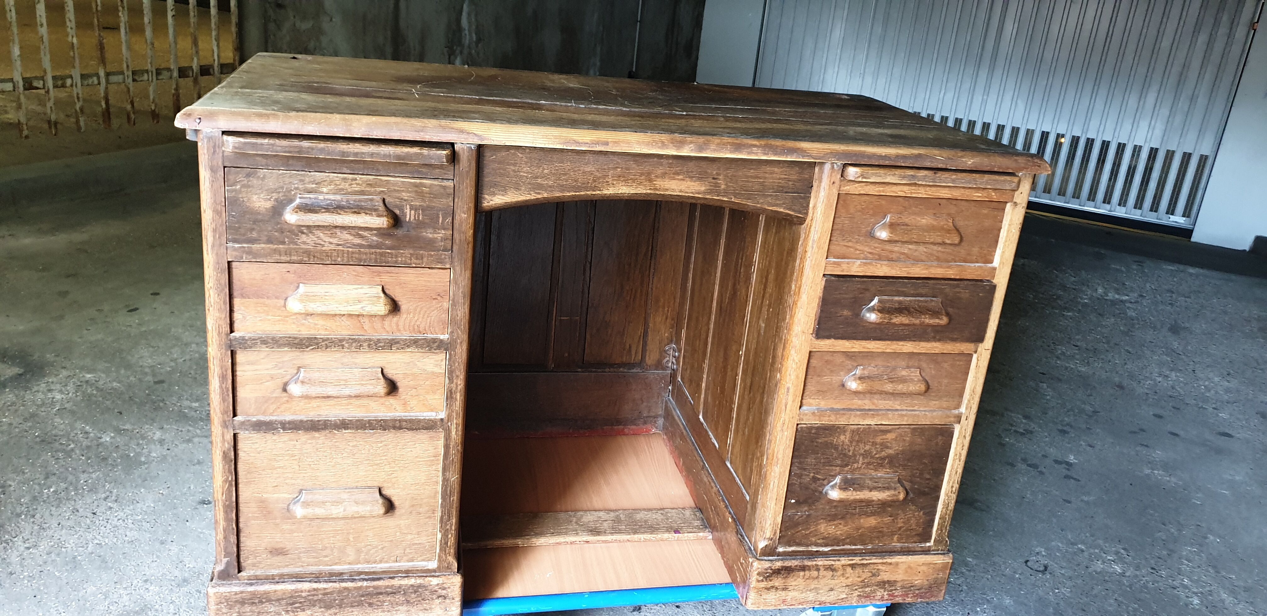 Half-20th oak office