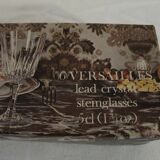 Set of 6 new Arques crystal glasses