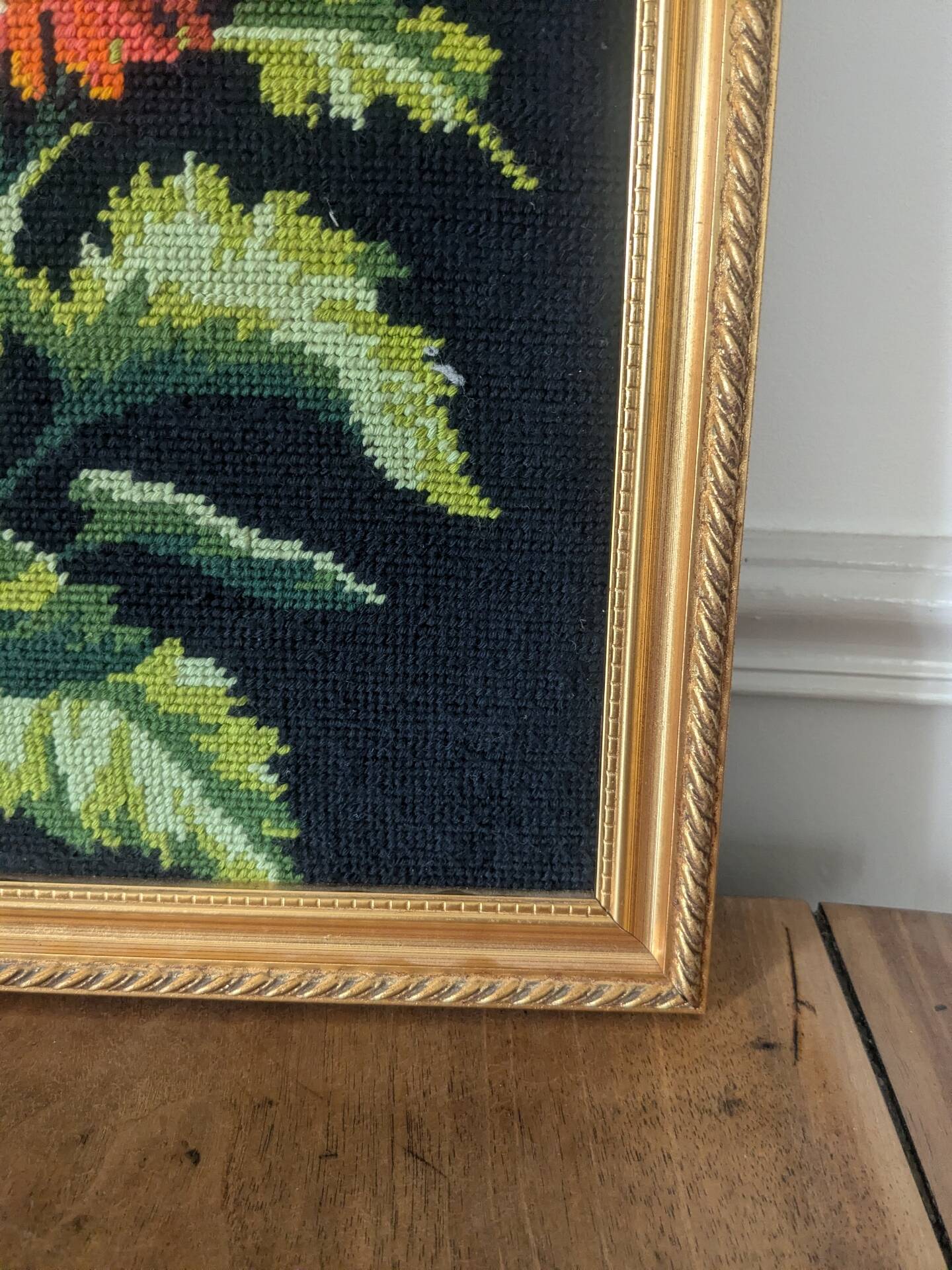 Vintage sunflower tapestry