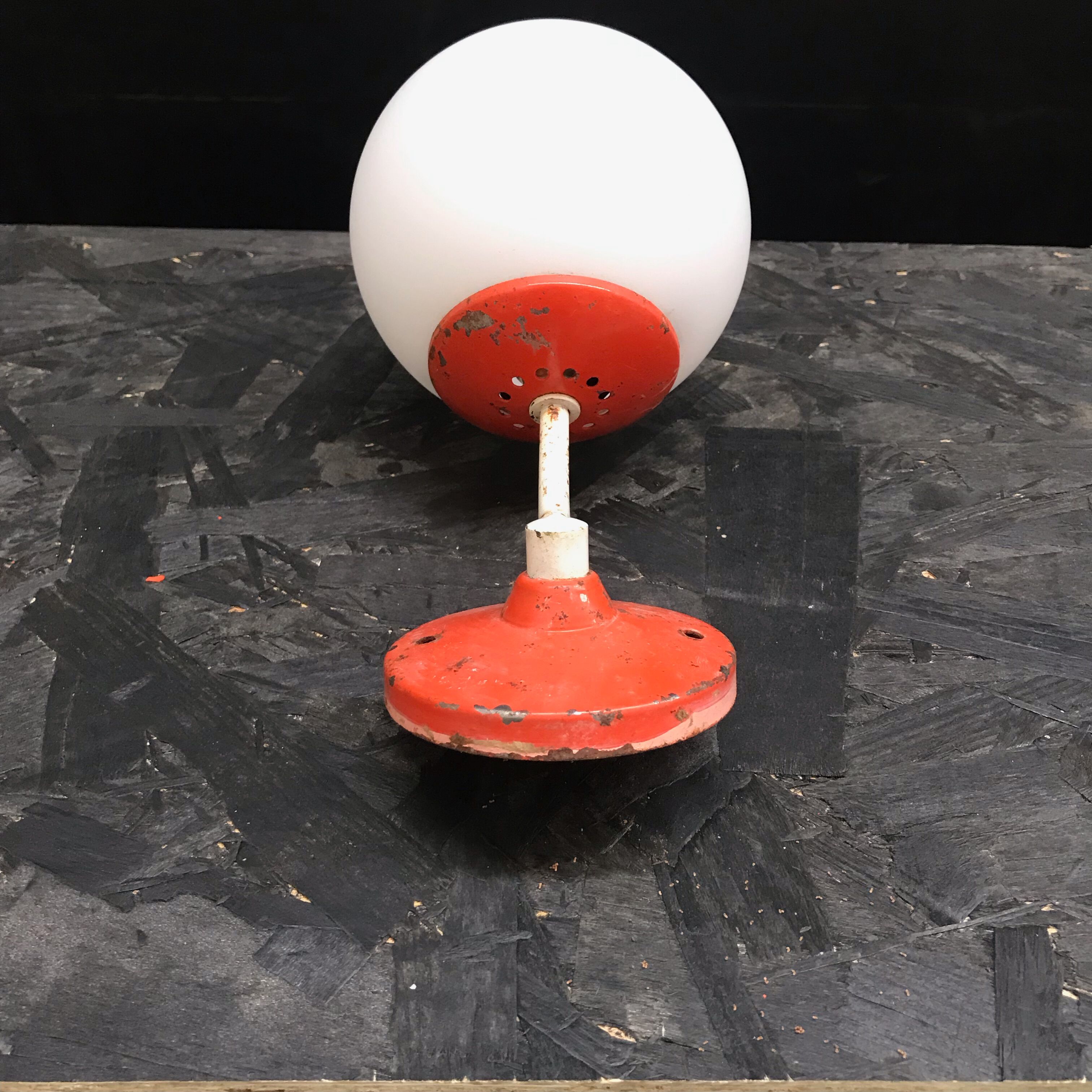 Vintage industrial wall lamps