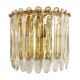 Crystals sconces Italy, 1970