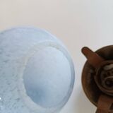 Clichy glass wall light