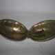 Nut-shaped brass nutcracker