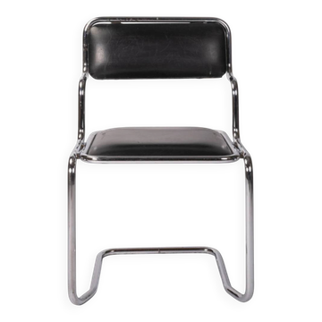 Chaise tubulaire par Ladislav Vrátník pour la Halle d'Exposition Mánes