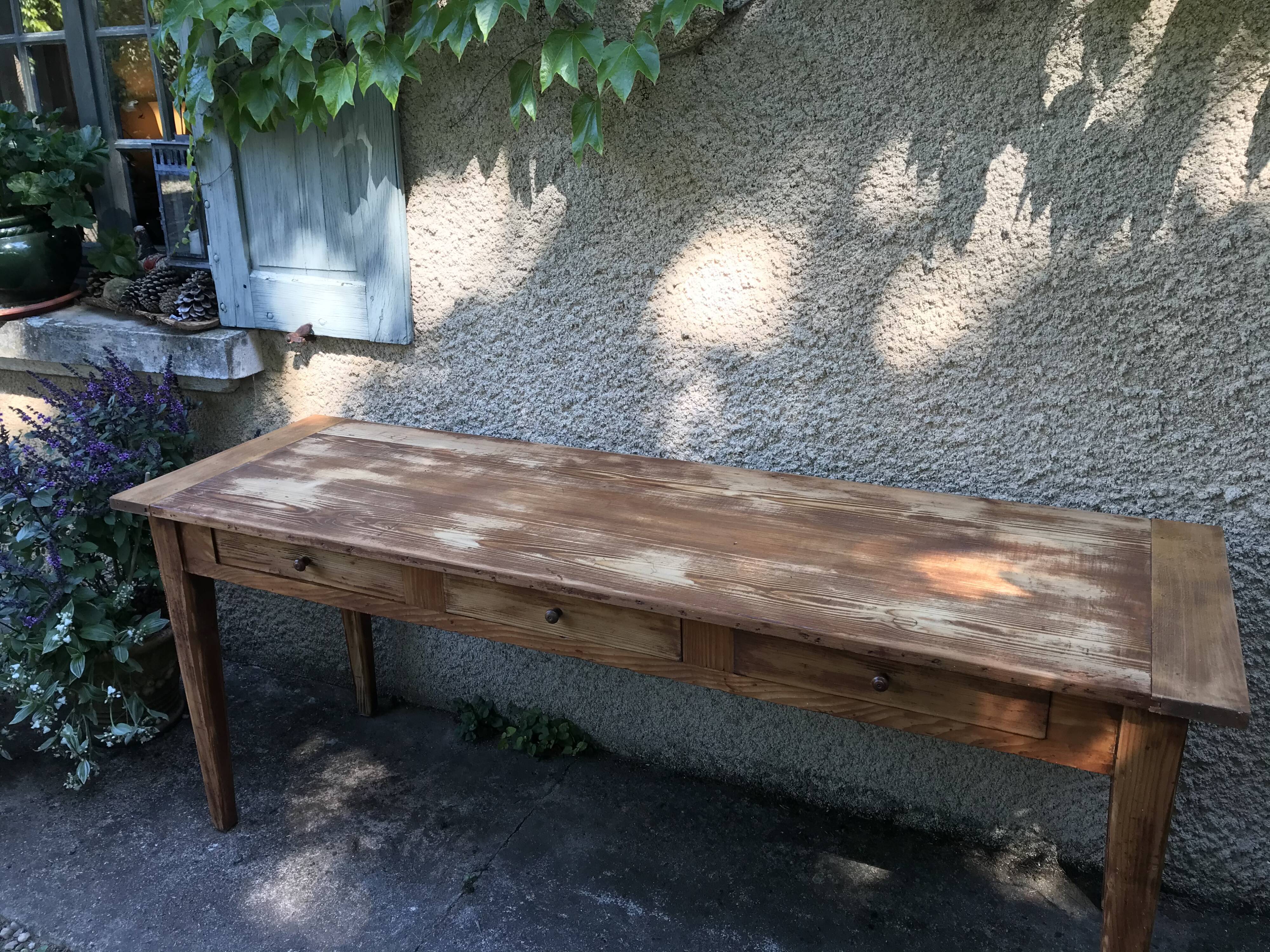 Vintage bistro table