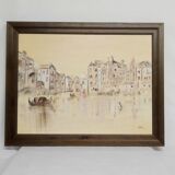 Marine painting signed