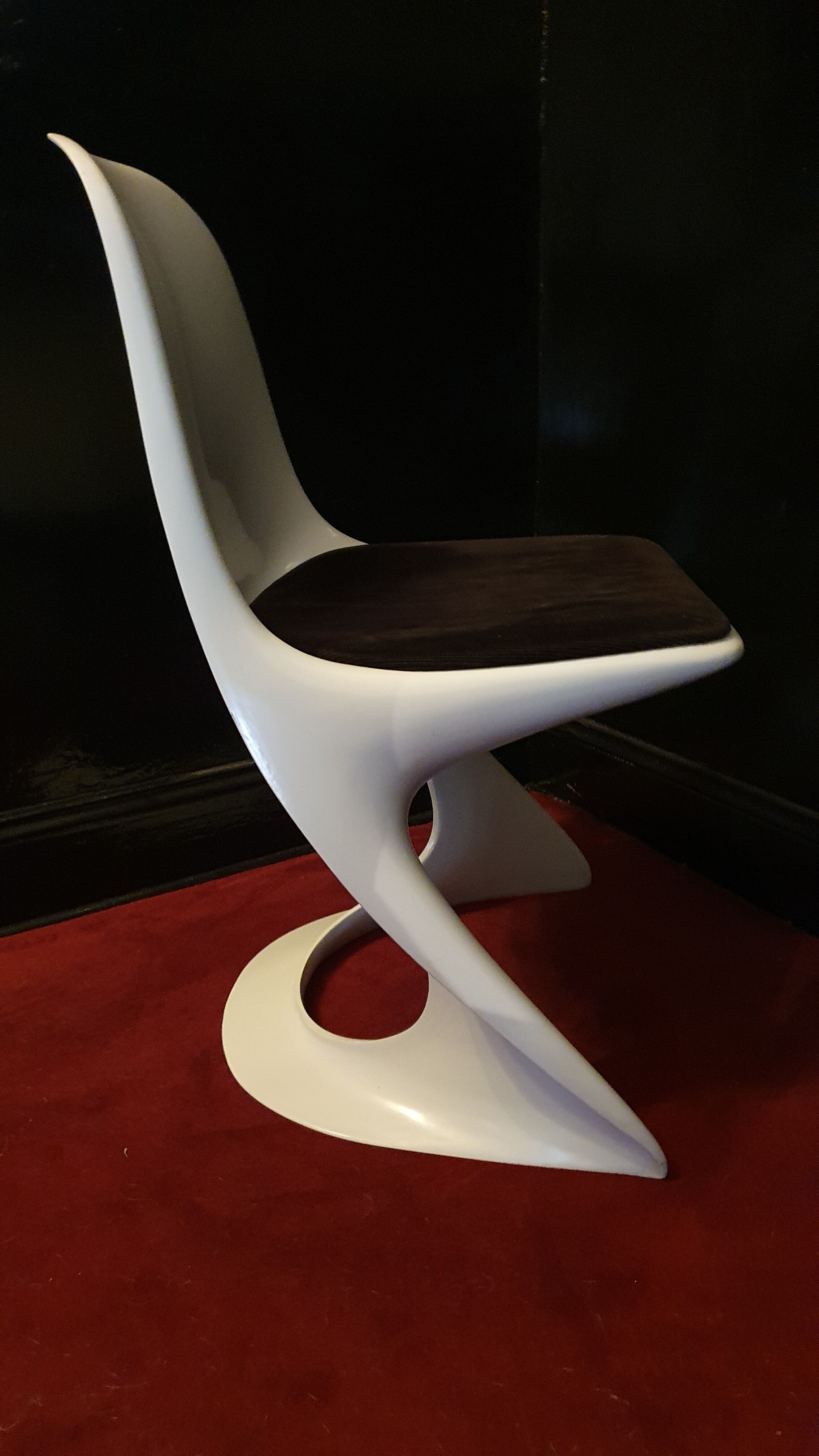 Lot 4 chaises casala vintage par Alexander Begge 1ère édition