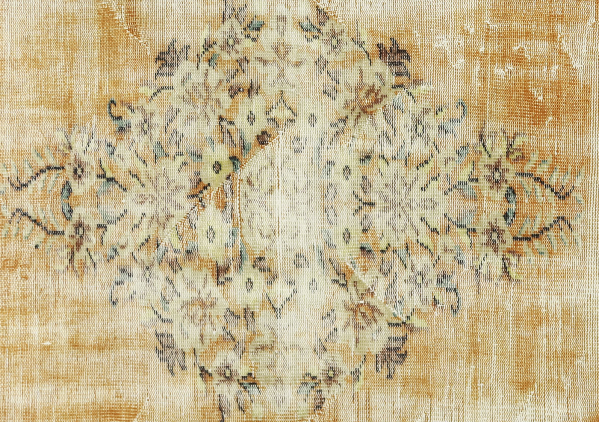 Anatolian handmade vintage rug 248 cm x 154 cm