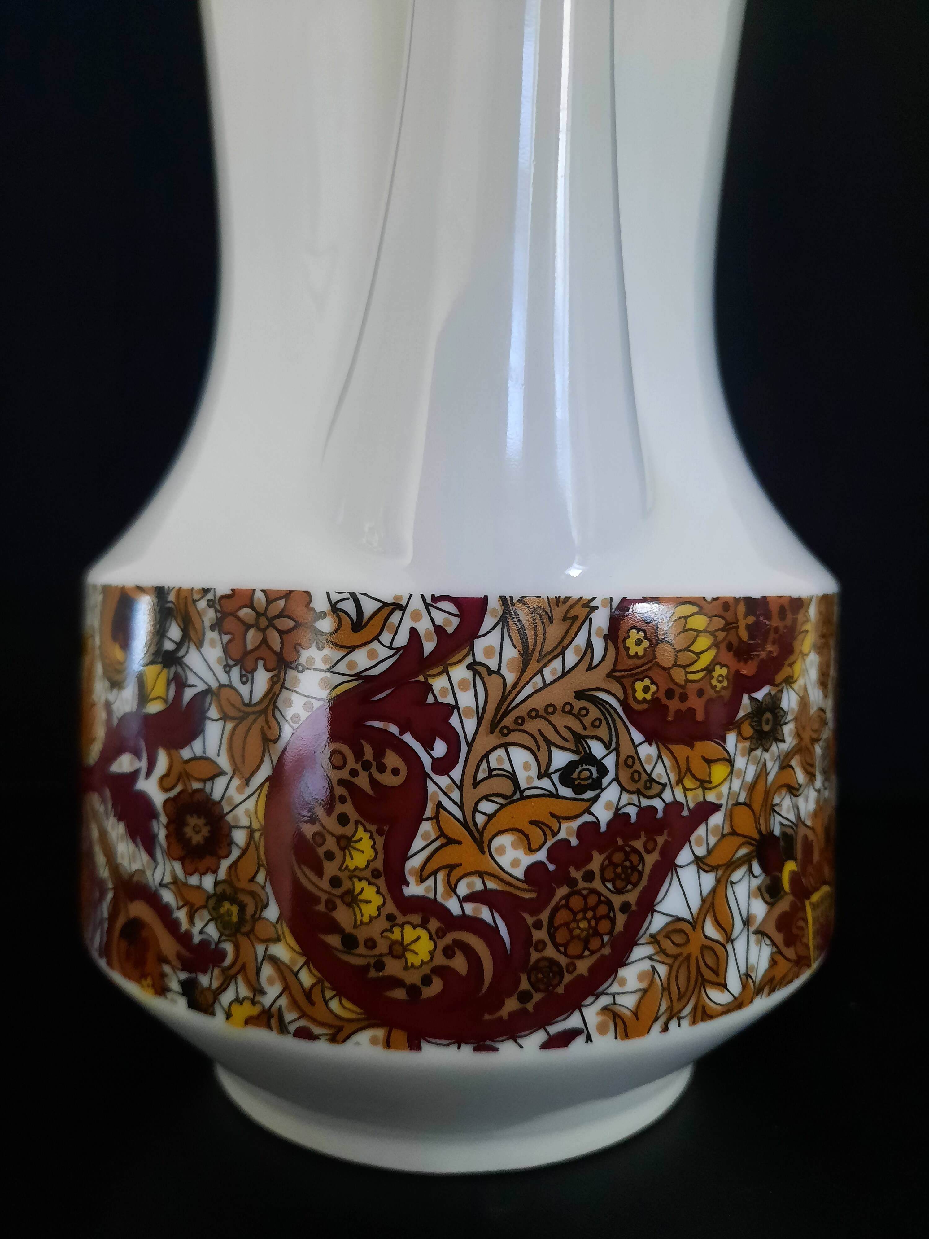 Vintage porcelain coffee maker 1970