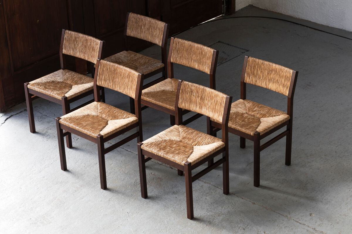 Set of 6 dining chairs by Cees Braakman for Pastoe, 1960’s