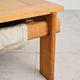 Large brutalist coffee table by Tage Poulsen, Denmark, 1960s.