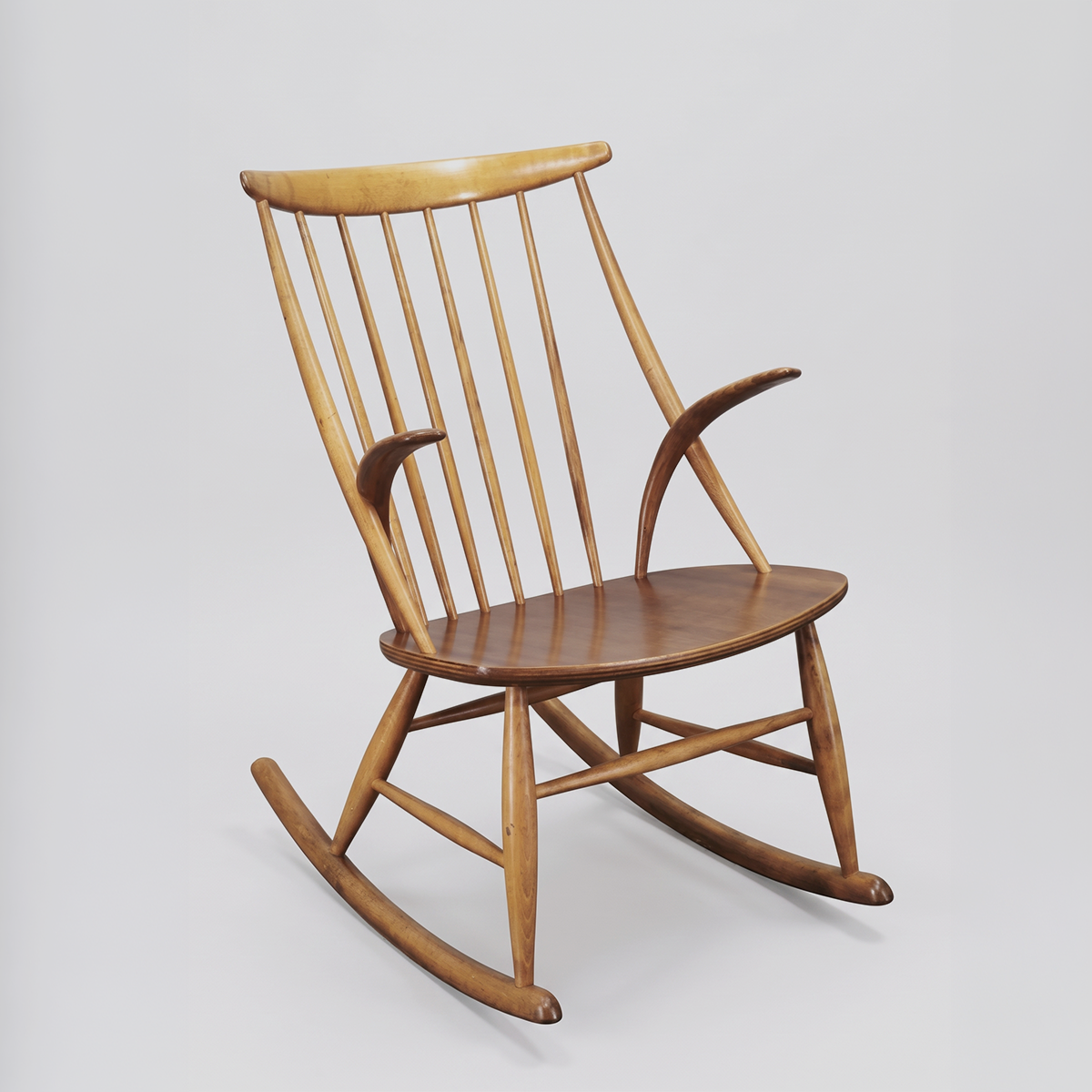 Rocking-chair scandinave