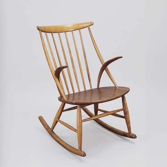 Rocking-chair scandinave