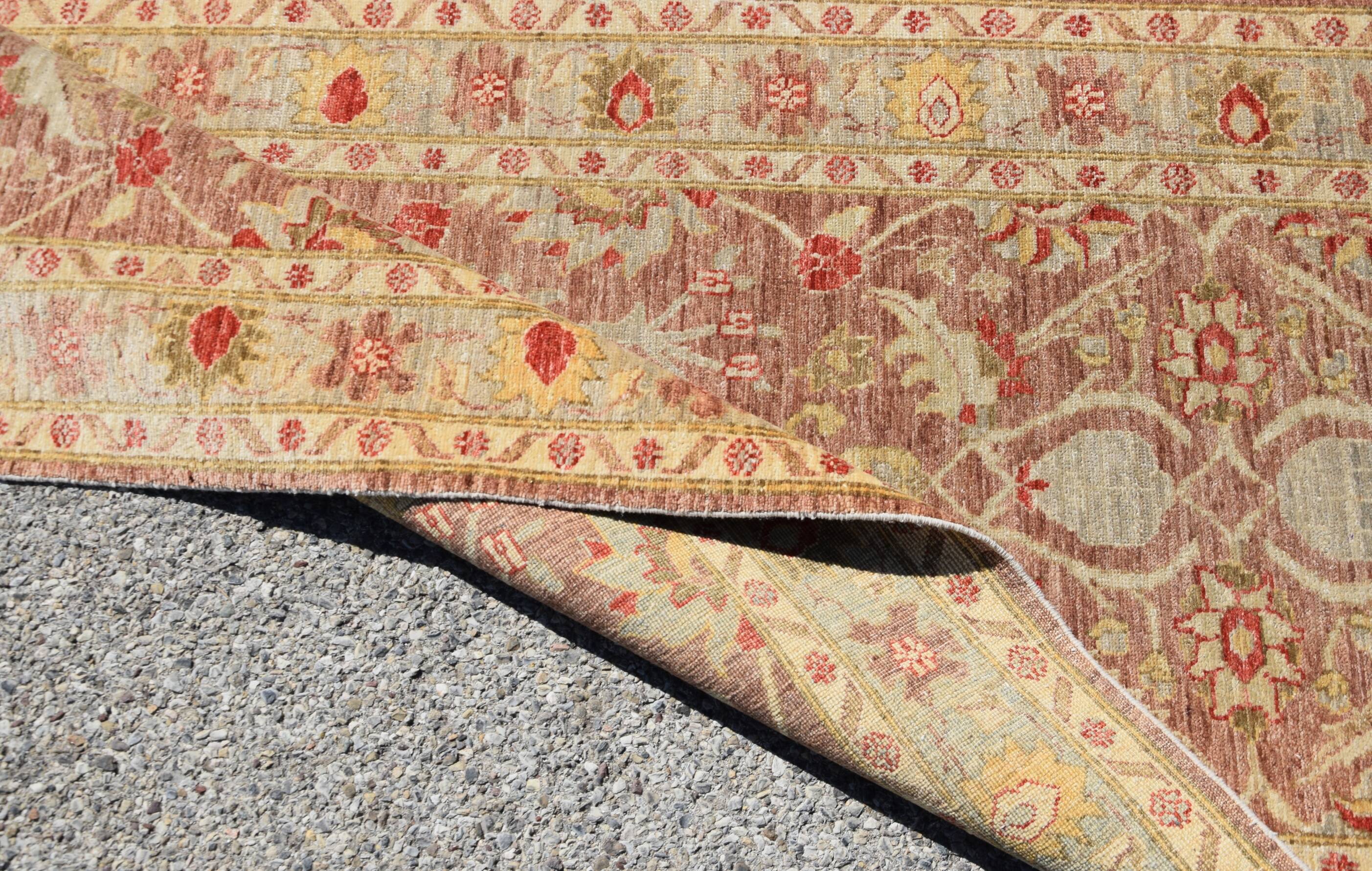 Ziegler Oriental Rug - Handmade: 3.16 X 0.97 Meters - Runner Rug