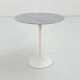 Table d'appoint en marbre Tulip par Eero Saarinen pour Knoll, 1970