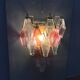 Appliques en verre de Murano Poliedri, Italie, années 1980 - Ensemble de 2
