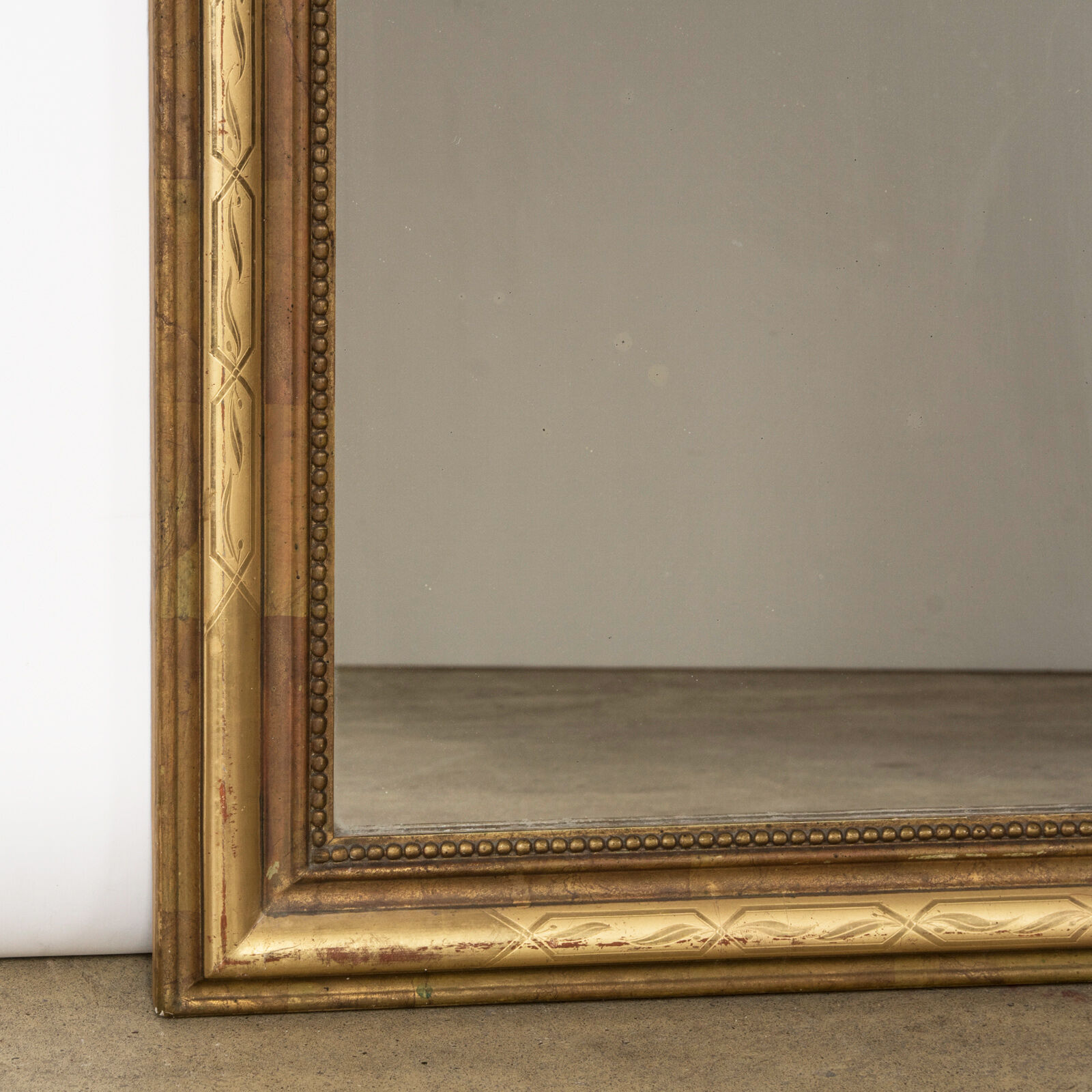 Small Antique French Louis Philippe Mirror