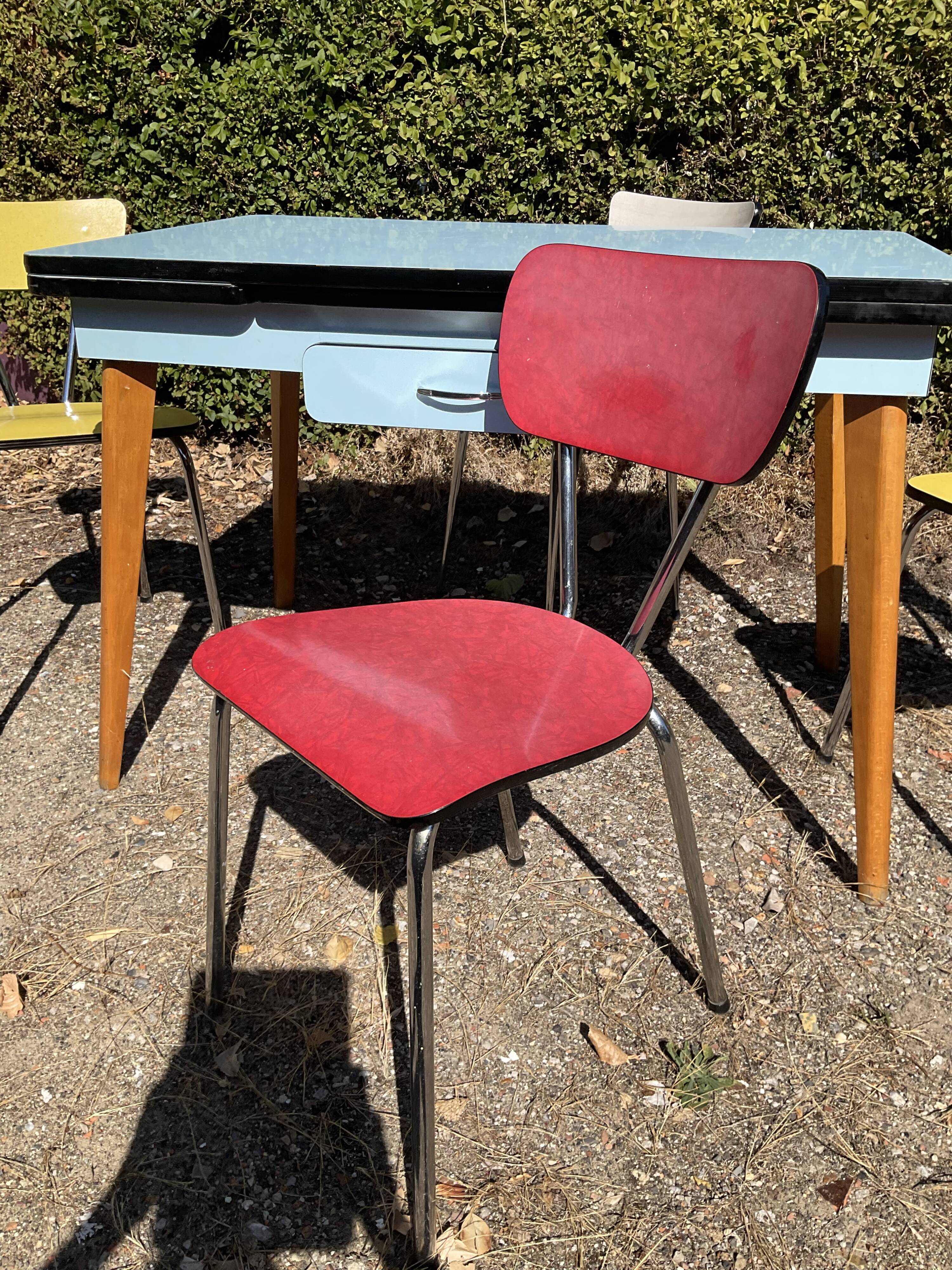 Formica set from the 50s and 60s