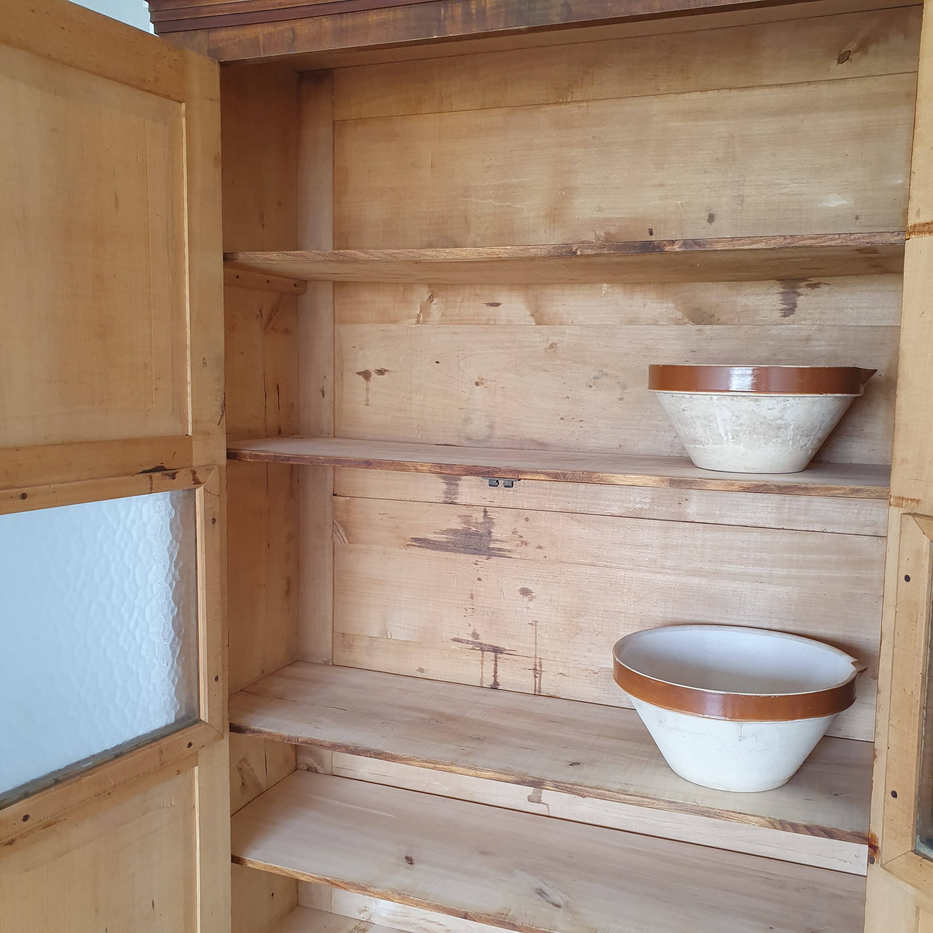 Raw wood wardrobe 1950