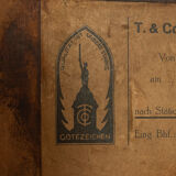 1930s Art déco kitchen cabinet