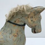 Antique Victorian Swedish Toy Horse /Hand Crafted/ Wooden /Folk Art /Decorative