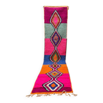 Handmade runner rug 350cm x 70cm