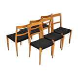 Set of 6 dinning chairs  Bruno Mathsson Mimat Mi 401